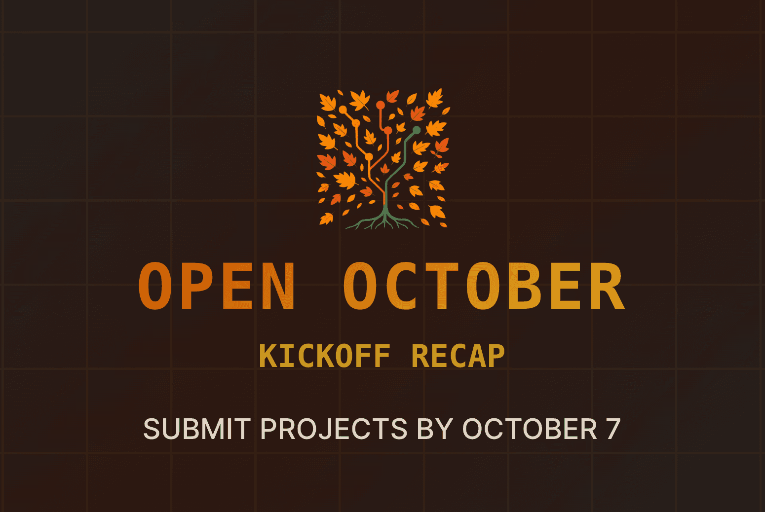 Open October Kickoff Recap